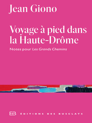 cover image of Voyage à pied dans la Haute-Drôme